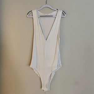 White Lowkey Body Suit